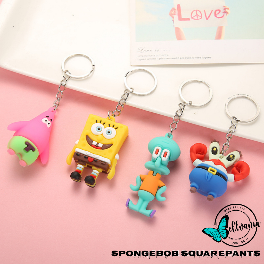 Gantungan Kunci Lucu Karakter SpongeBob