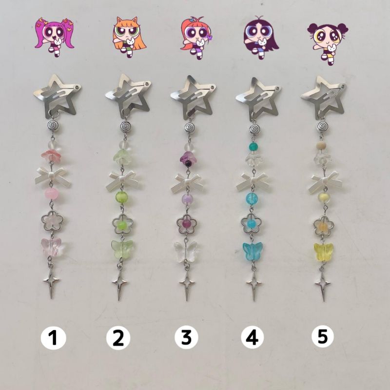 New Jeans X Powerpuff Girls Hairclip