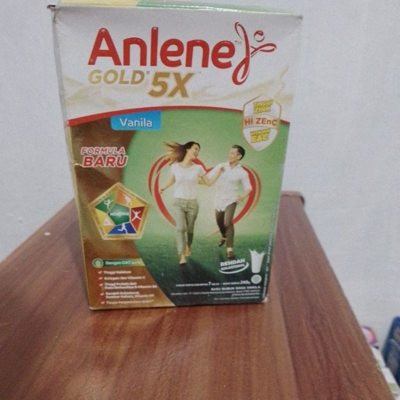 

Anlene gold 5X vanilla 240gr