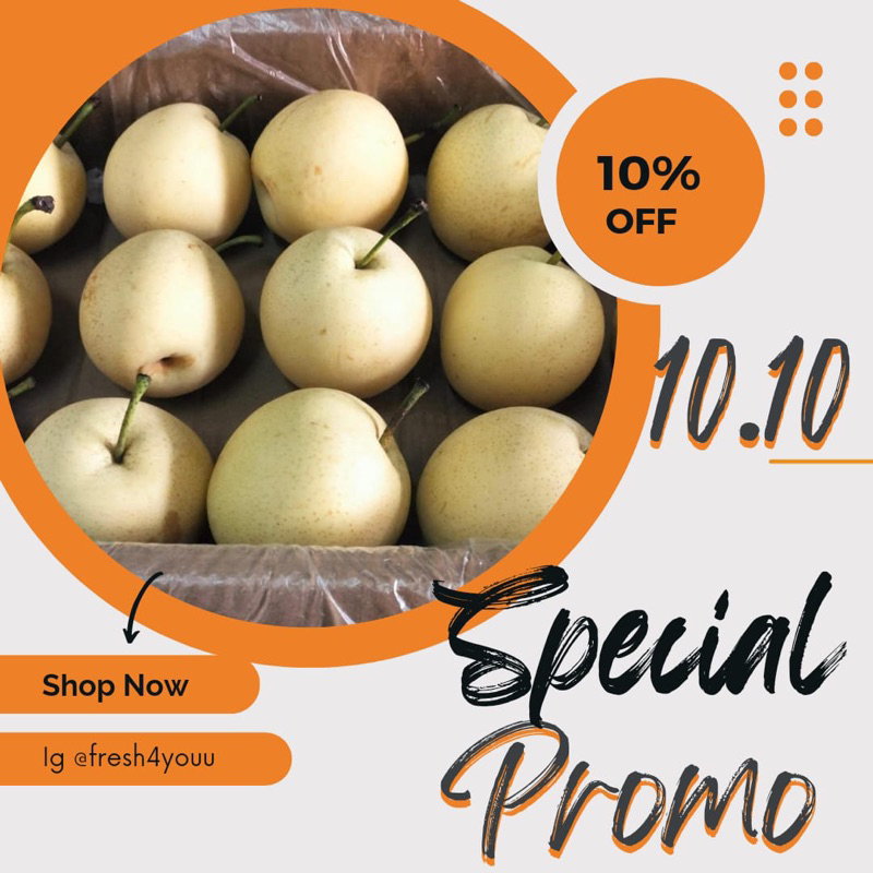 

FRESH4YOU_PIR CENTURY IMPOR PIR MANIS KEMASAN 1KG