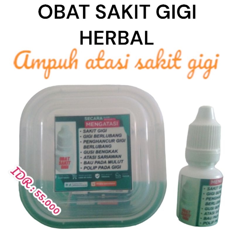 OBAT SAKIT GIGI HERBAL PALING AMPUH