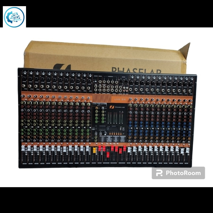 MIXER AUDIO PHASELAB LIVE24 LIVE 24 24CH USB COMPRESSOR ORIGINAL