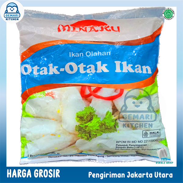 

MINAKU OTAK-OTAK IKAN 500 GRAM