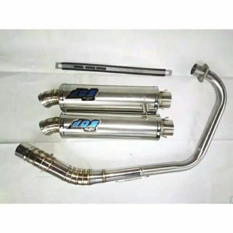 knalpot racing dos VIXION verza cb150r  fu SONIC jupiter mx  cb gl megapro tiger mx king