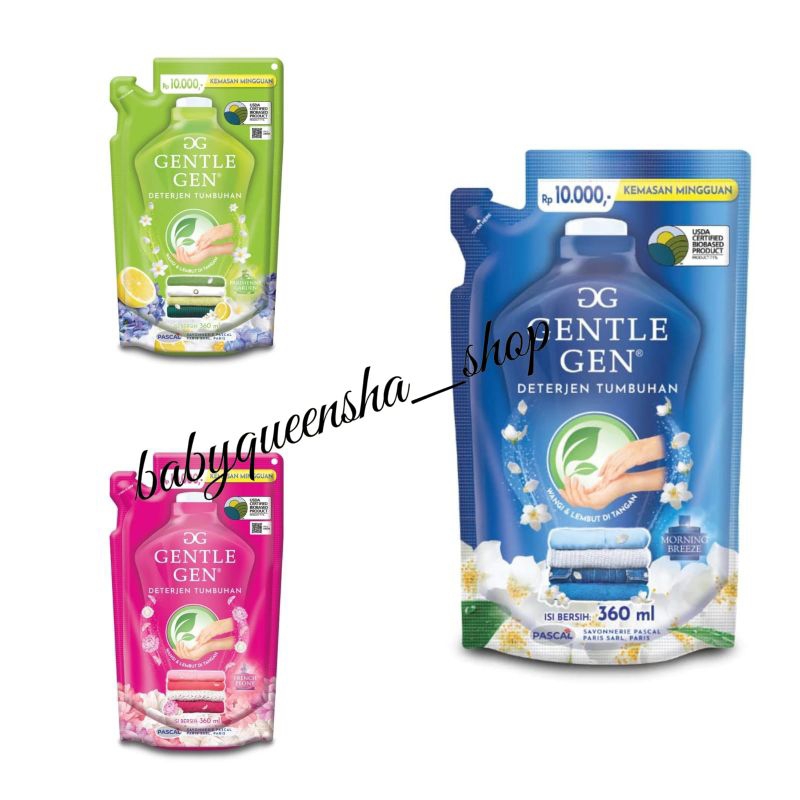 gentle gen refill 360ml/gentle gen biru refill/gentle gen refill/gentle gen 360ml/gentlegen refill p