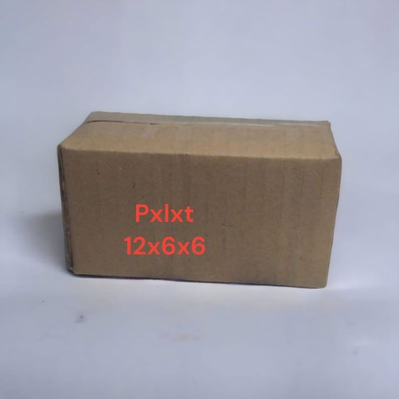 

kardus packing polos kecil 12x6x6