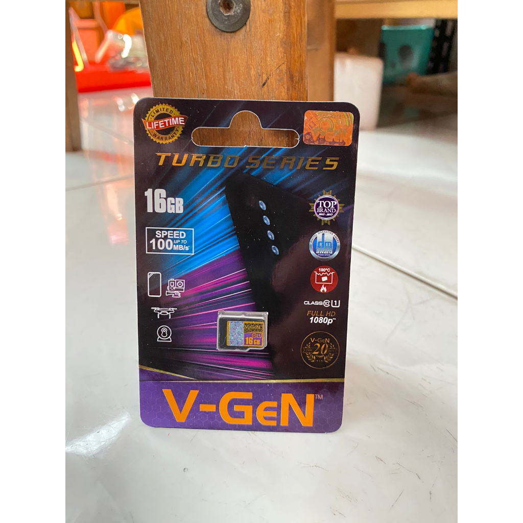 Memory Card VGEN Micro SD Card V-GEN Original 256GB Class10 Turbo Series Memory drive penyimpanan Mi