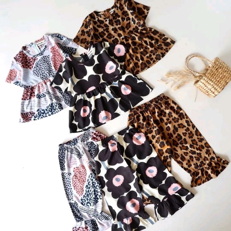 ONE SET RAYON ANAK PEREMPUAN