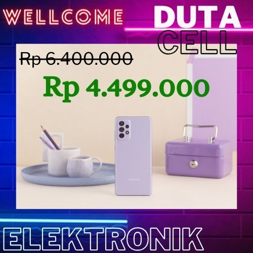 CUCI GUDANG Hp SAMSUNG A72 VIOLET 8|128GB ASLI MURAH