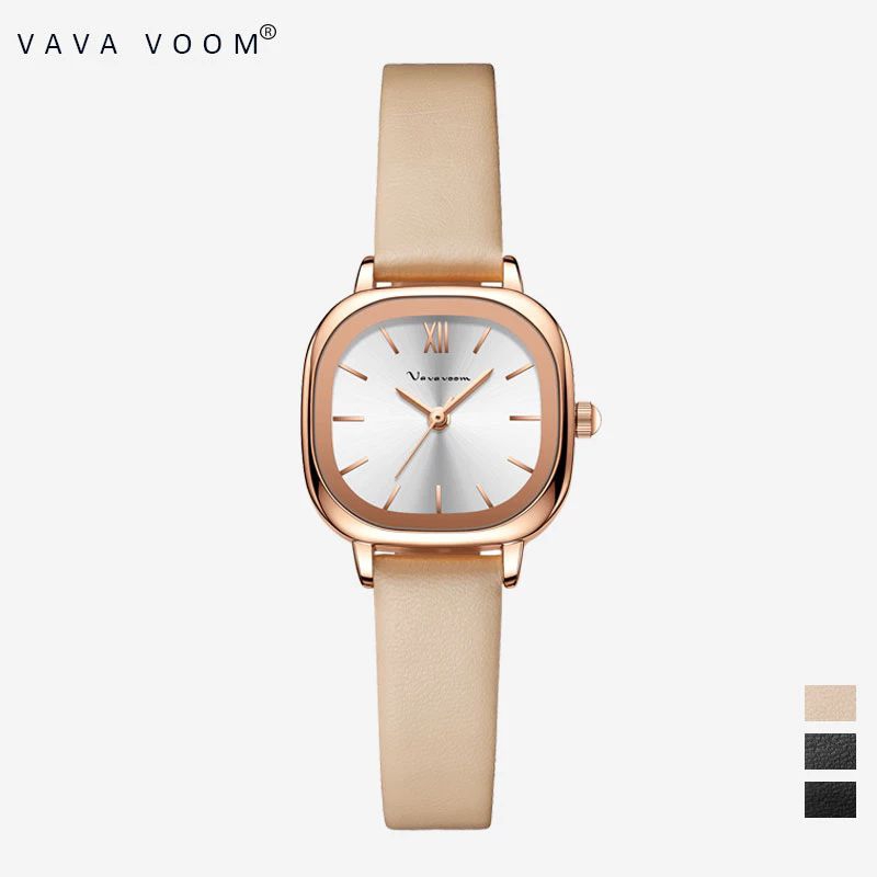 VAVA VOOM Original 100% Jam Tangan Cewek Strap Analog Quartz