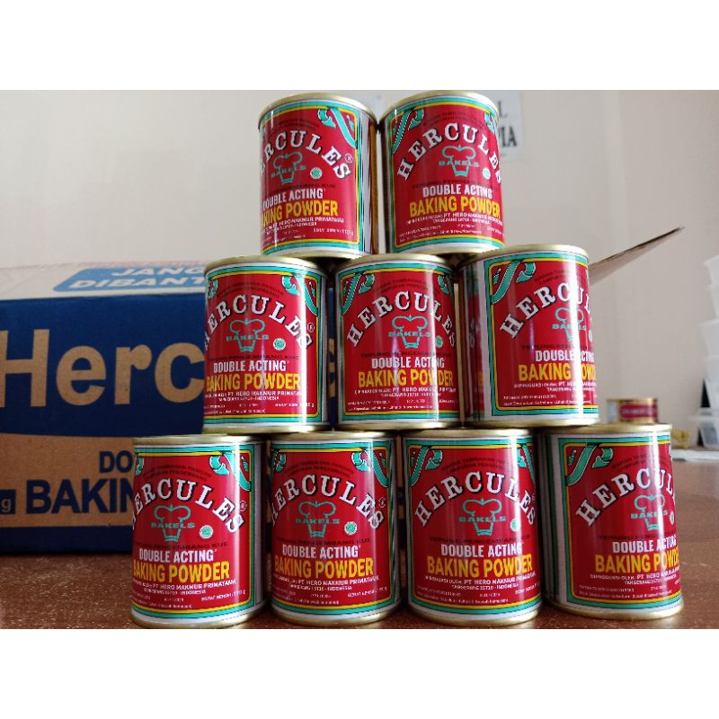 

BAKING POWDER HERCULES DOUBLE ACTING 110GR KALENG