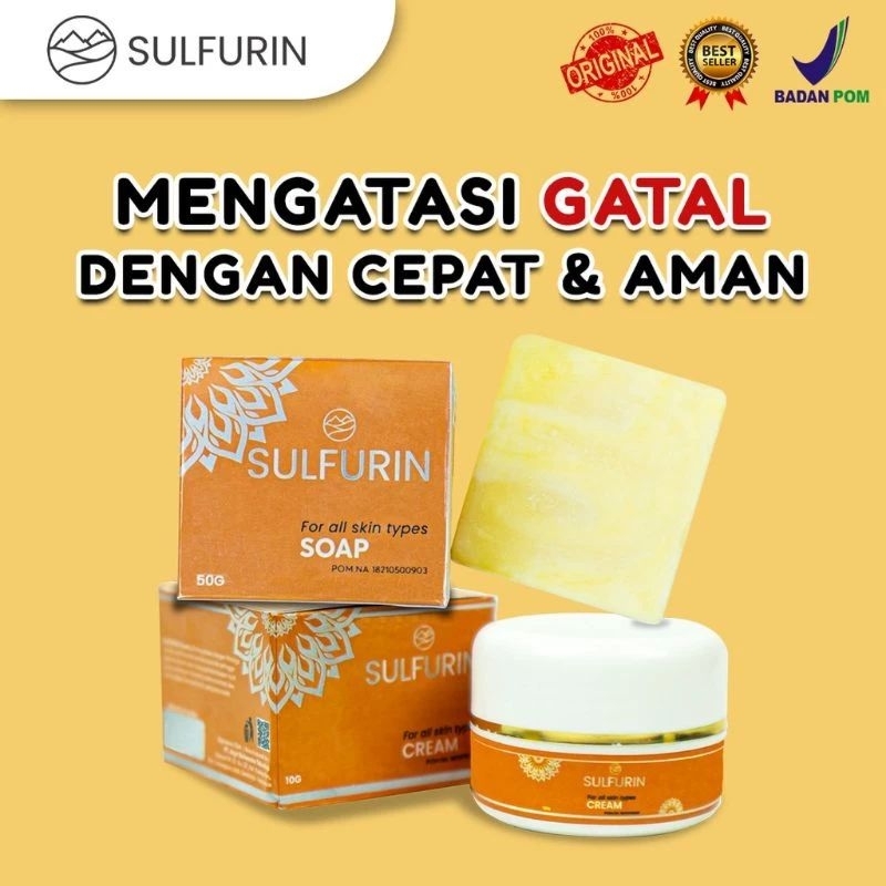 Sulfurin Salep dan Cream Solusi Kulit Bermasalah