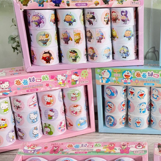 

Washitape Kartun 1 Roll / Washi tape 1 PCS satuan Ready banyak pilihan Motif / Selotip Bergambar Karakter Sanrio Helo Kity Doraemon Alat Tulis Kekinian harga Termurah bisa Grosir dan COD