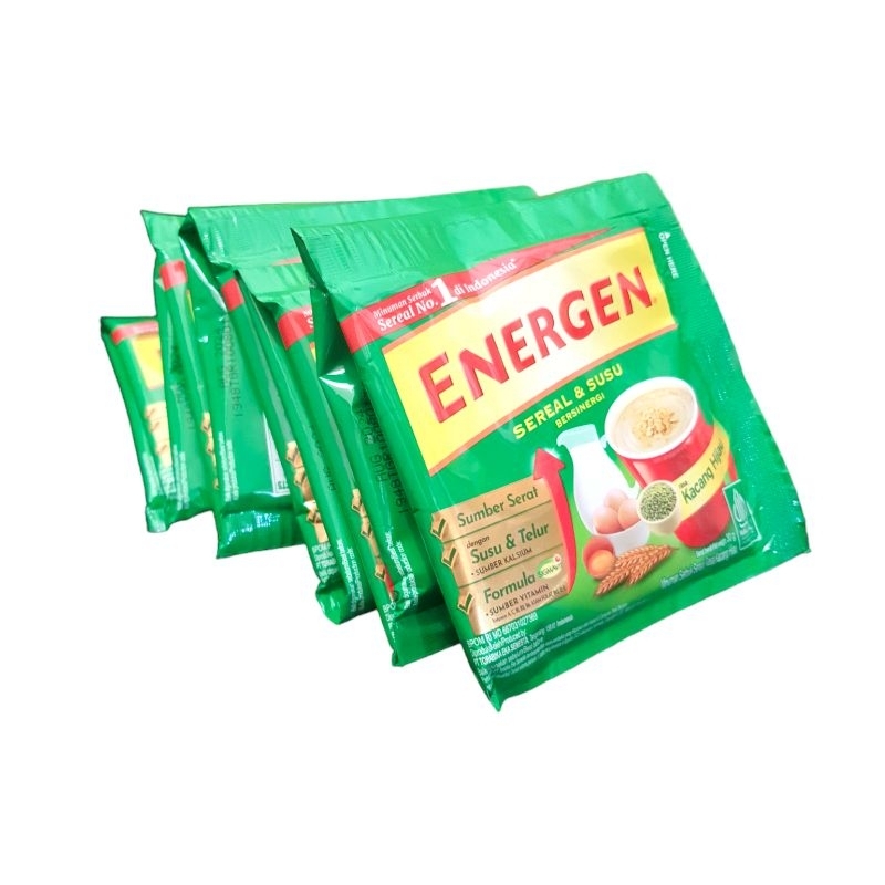 

Energen kacang hijau 10 Sachet [ 1 renceng]
