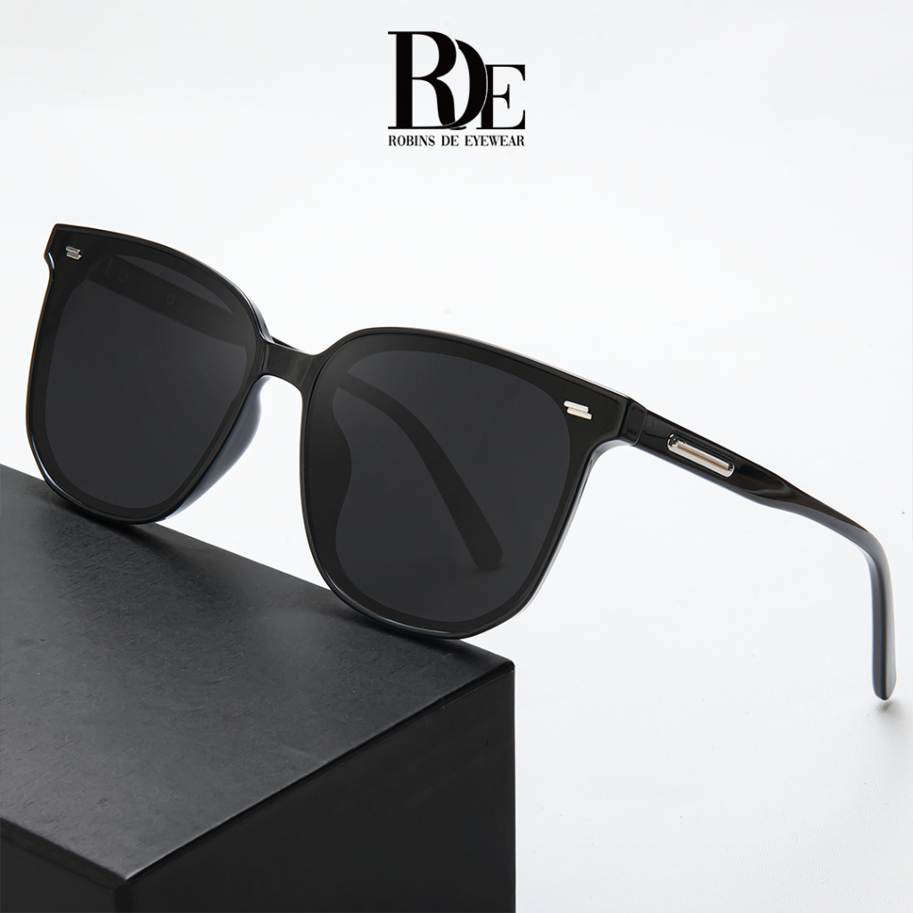 Robins - Kacamata Hitam Kotak Fashion Sunglasses TR Anti UV400 818-2