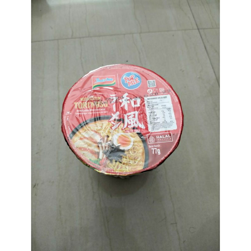 

pop mie Tori miso 77g