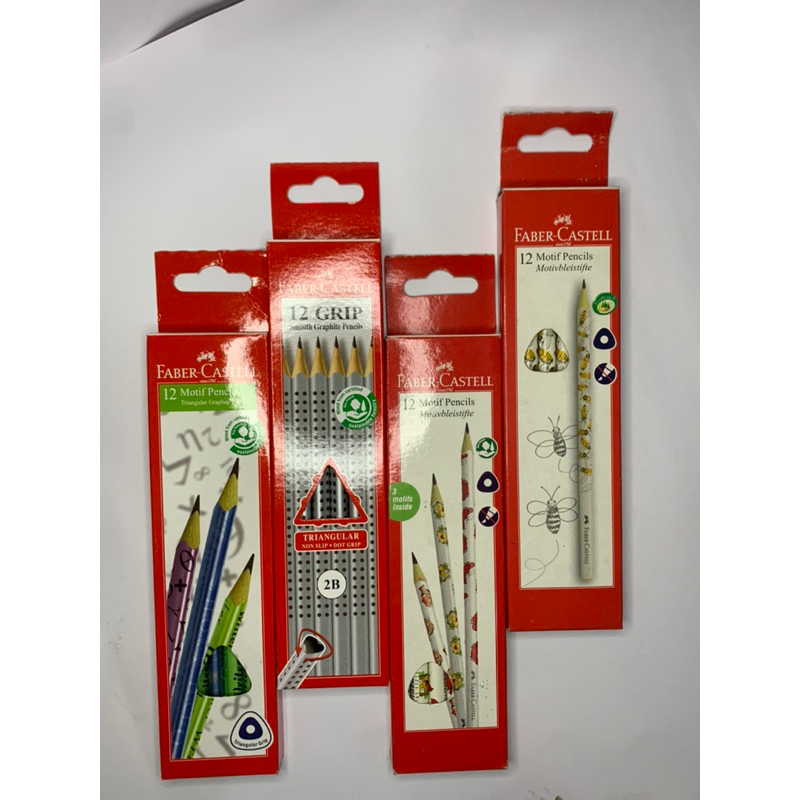

PENSIL 2B FABER CASTELL BERBAGAI MACAM MOTIF