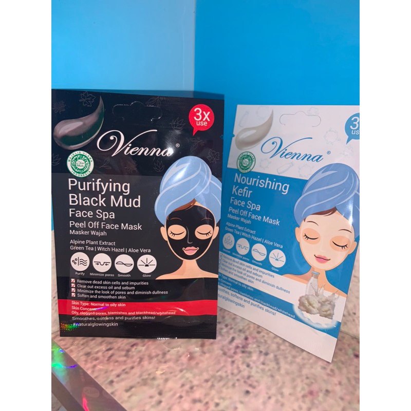 Macha - VIENNA PEEL OFF MASK - VIENNA MASKER WAJAH