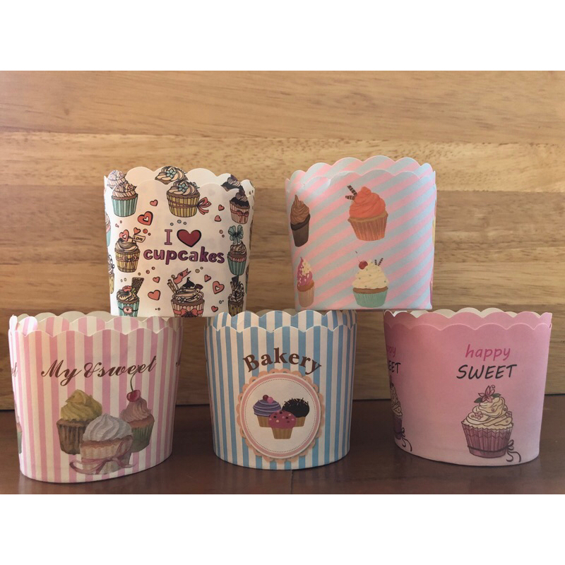 

Navi_Lezatoz Cup Cake Whc/Muffin Medium Motif (50Pcs/Rol)