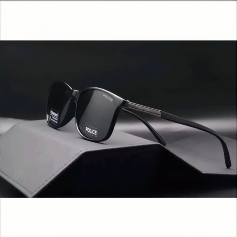Kacamata Hitam Polarized Pria Police 1216 Anti UV 400