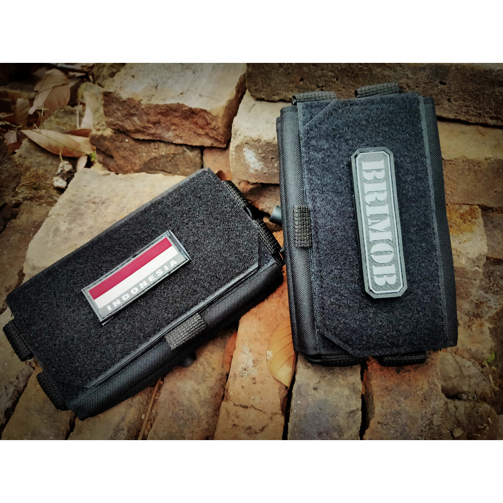 Tas hp tactical pouch holder holster handphone HP tas pinggang tactical suport kopel untuk HP side b
