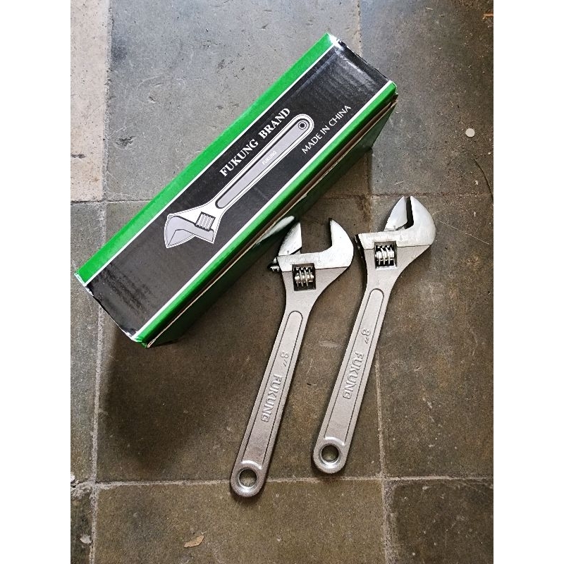 Kunci Bako Bago Inggris / KUNCI INGGRIS "FUKUNG" 10 Inch