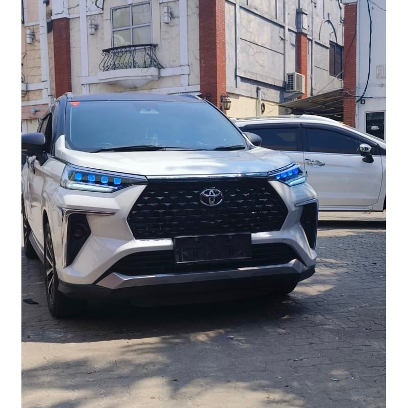 lampu avanza veloz 2023 custom proji laser drl rgb hedlamp avanza veloz