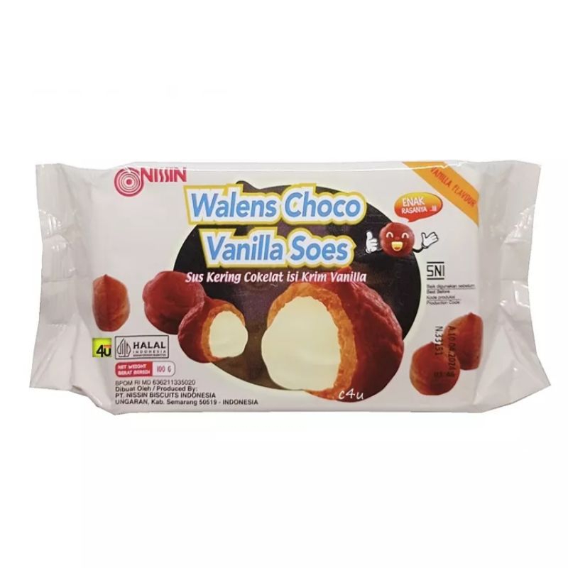 

Nissi Wallens Vanilla Soes 100gr