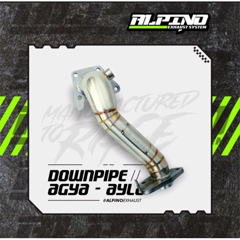 Downpipe alpino agya 1.0