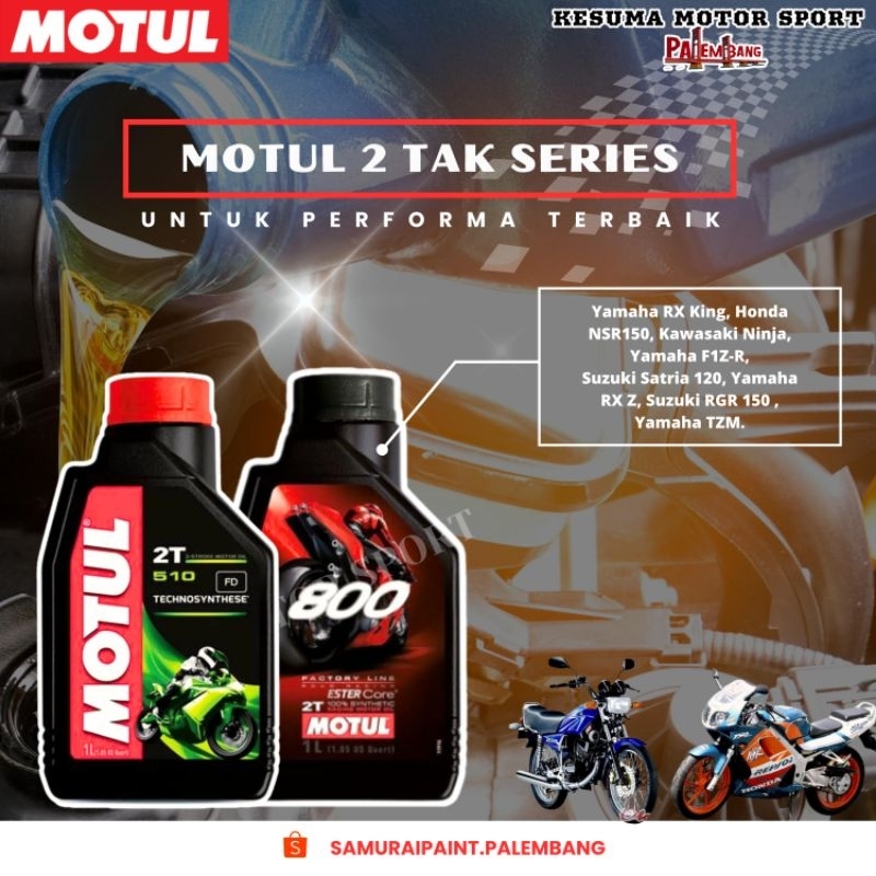 Oli Samping 2 Tak Motul 800 Original 100%