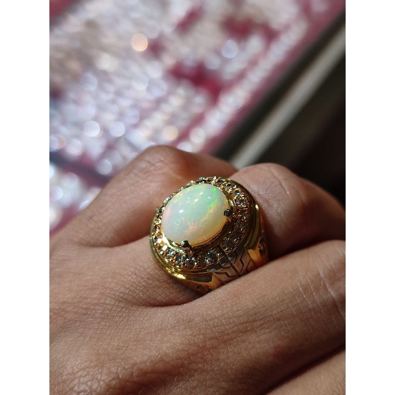 Cincin Natural Batu Kalimaya Afrika