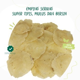 

Emping Melinjo Mentah Super Tipis Original Siap Goreng 1kg