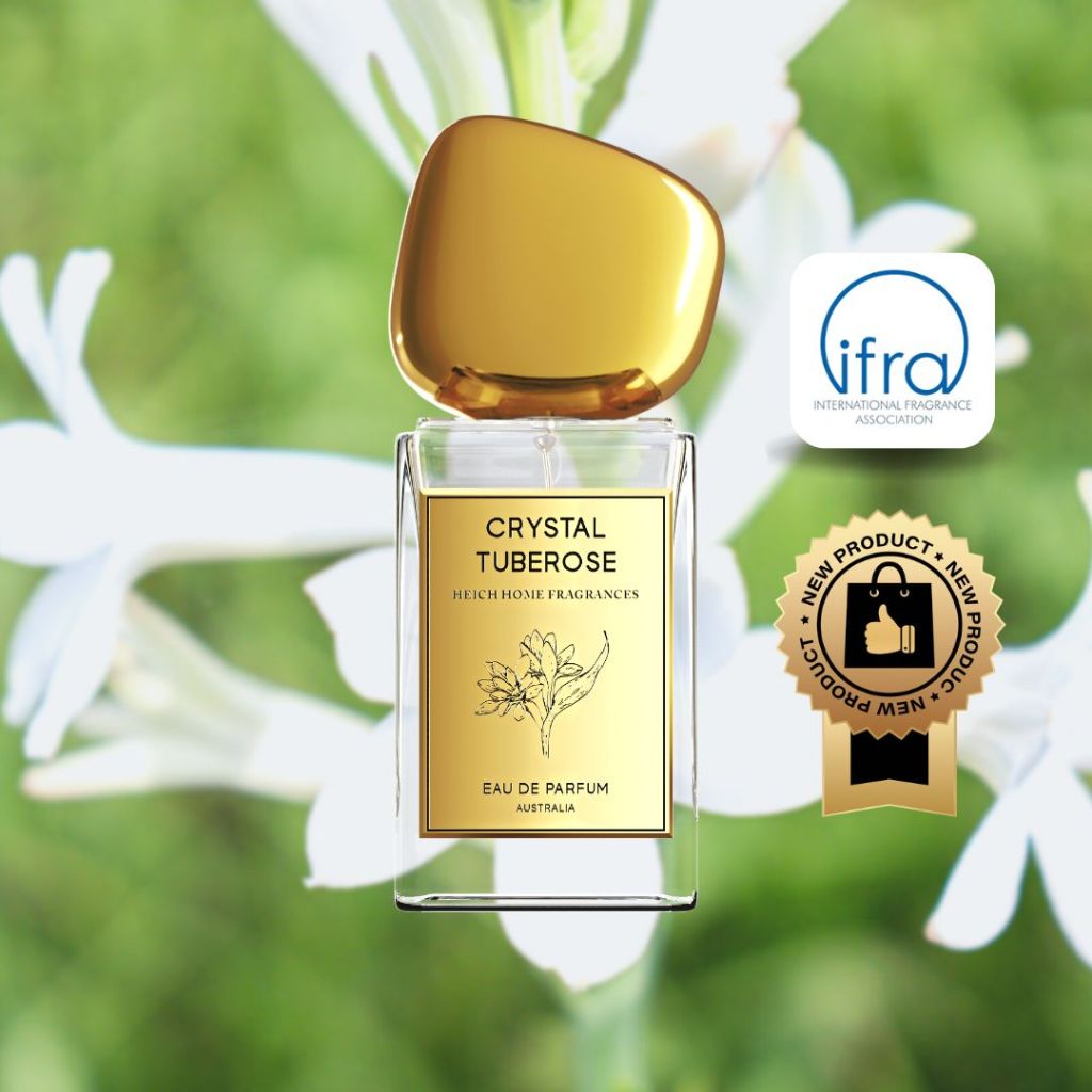 Crystal Tuberose - Eau de Parfum - HEICH HOME | Indian Tuberose, Jasmine, Iris, Vanilla, Sandalwood,