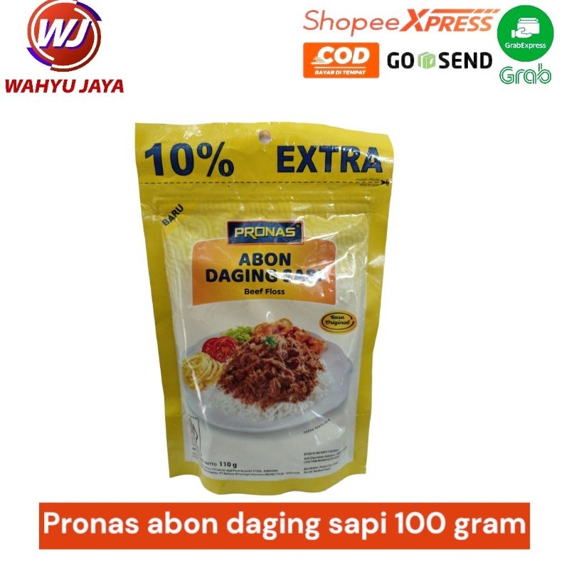 

Pronas Abon daging sapi original 100 gram