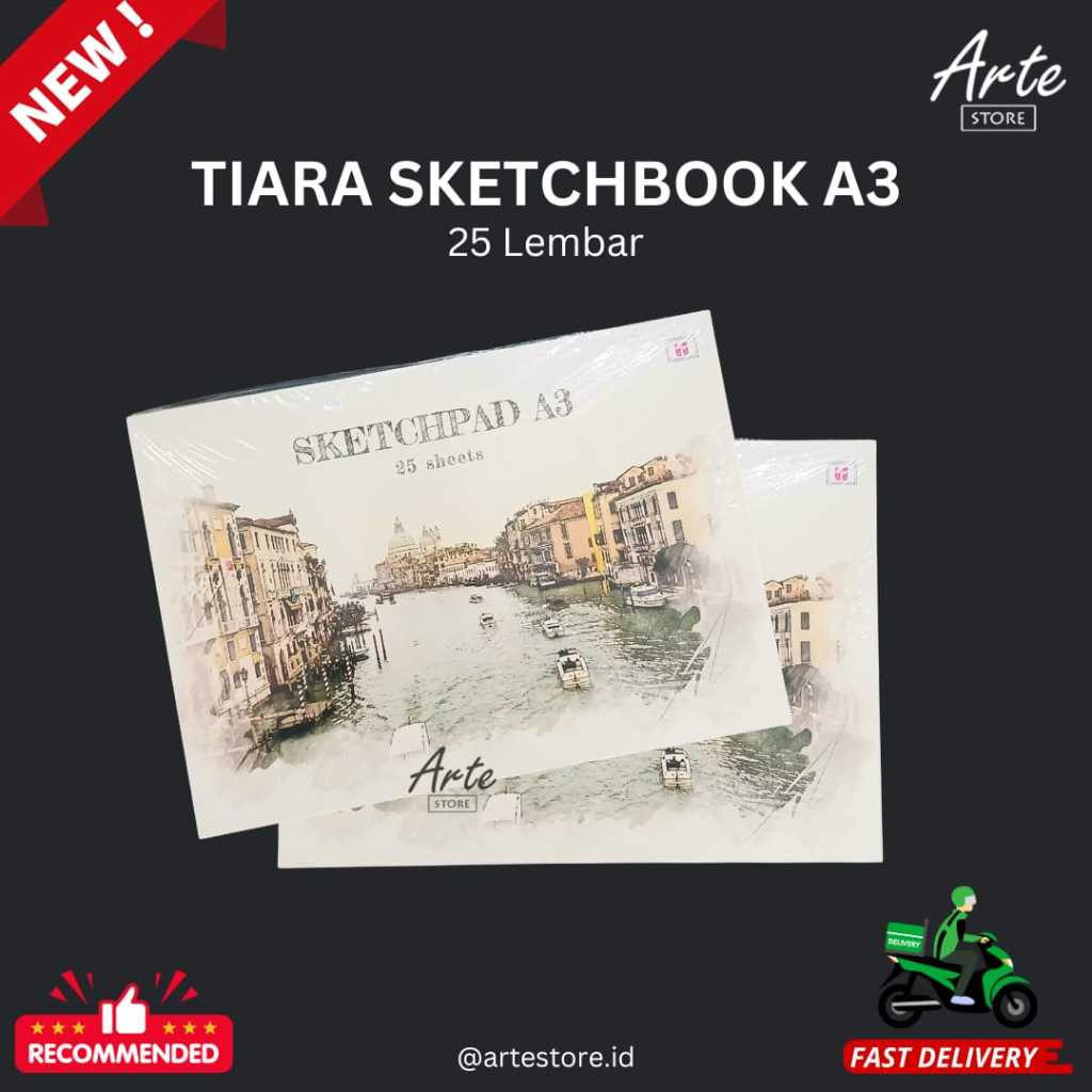 

Sketchbook Tiara A3 25 lembar