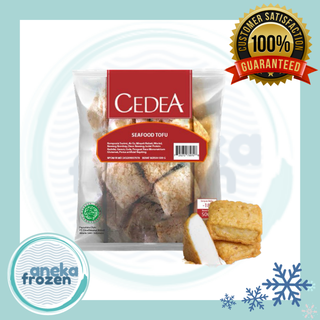 

cedea seafood tofu 500gram aneka frozen malang