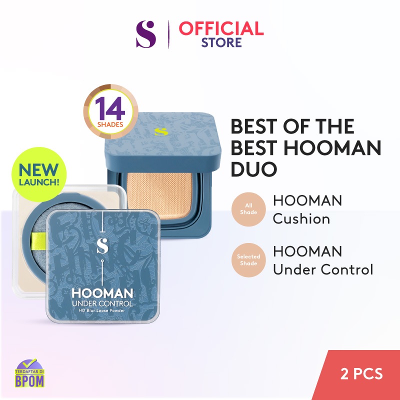 SOMETHINC [2 PCS] Best of The Best Hooman Duo (Hooman Cushion + Hooman Powder)