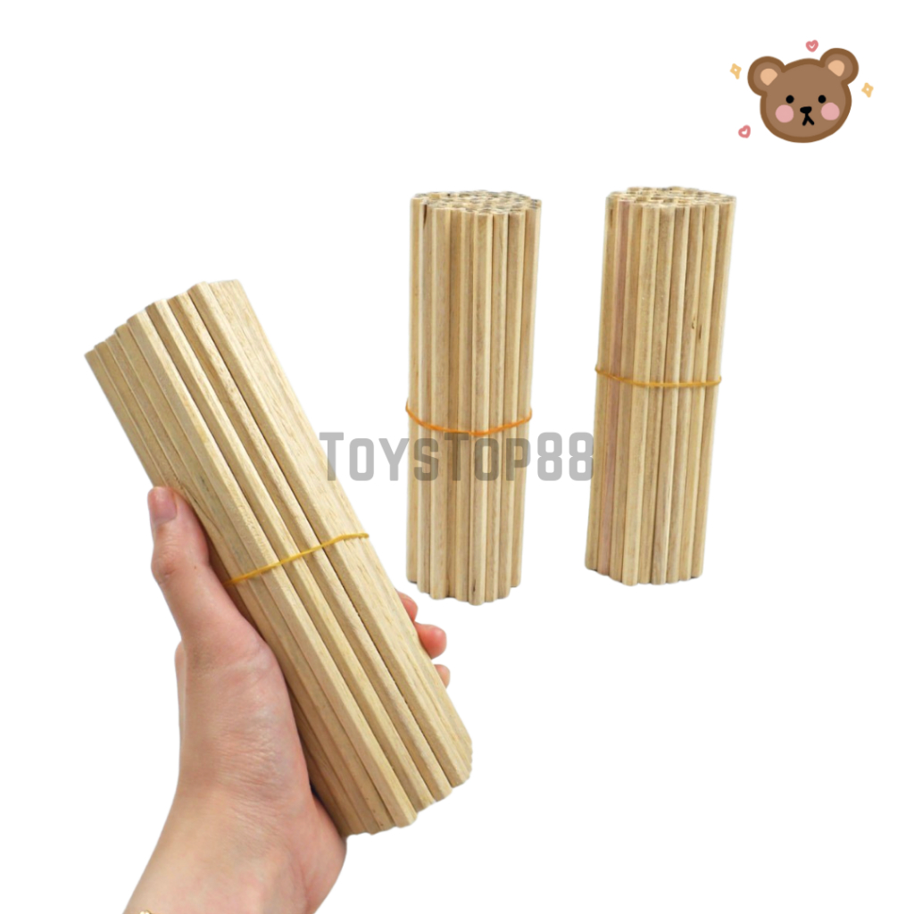 

qwe Pensil Kayu Polos 2B Murah - Pencil Souvenir Hotel Segi Enam Hexagonal Bulat Serut [1 Iket Isi