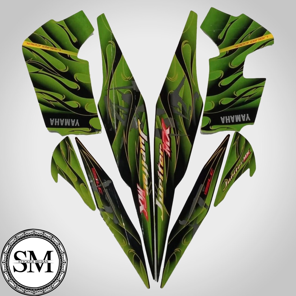 Stiker Striping Motor Yamaha Jupiter MX 2008 Lis Les Body Jupiter MX 2008 Terbaik
