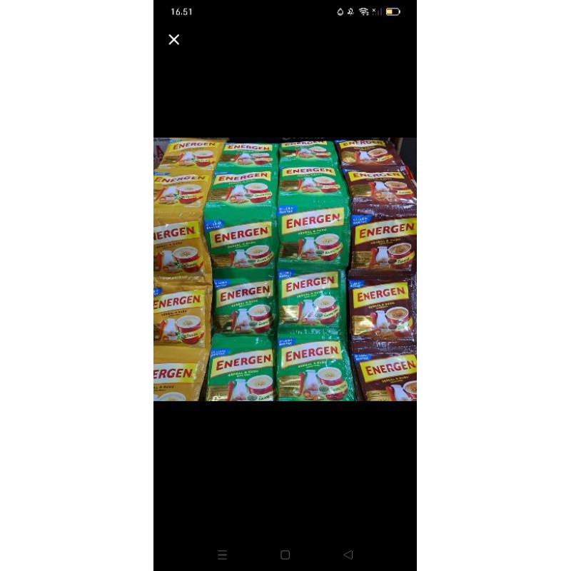 

10 pcs ENERGEN SEREAL DAN SUSU