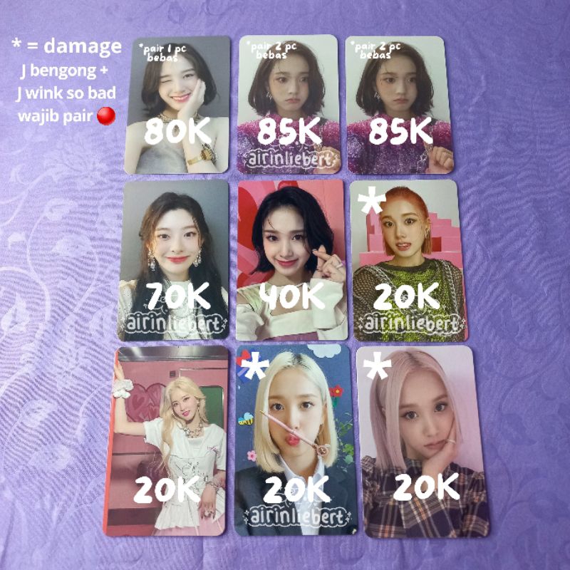 stayc photocard j cheers nunmul cupi j appmus 1 stereotype seeun young yl j jewel yl j young yl j lu