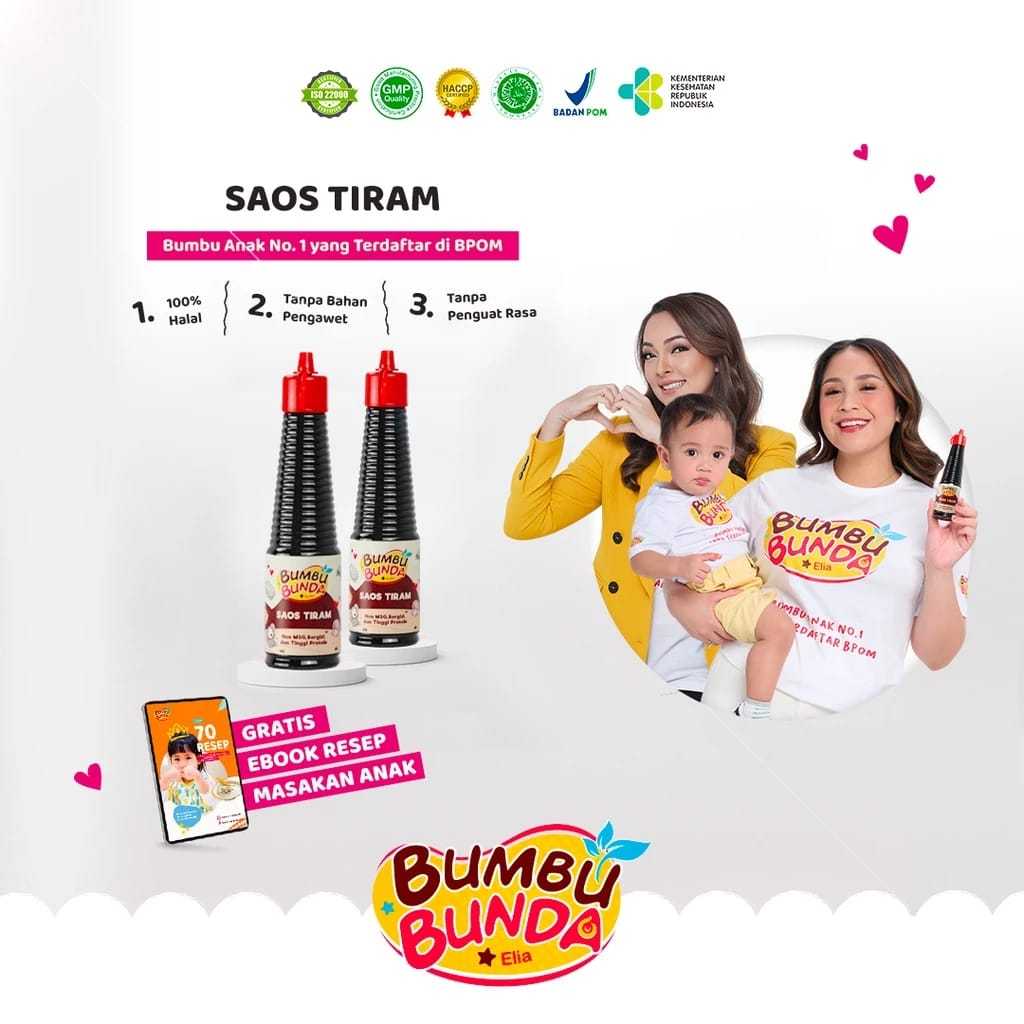 

Bumbu Bunda Elia Saus Tiram Non MSG / Bumbu MPASI / Bumbu Anak Non MSG / Saos Tiram Non MSG