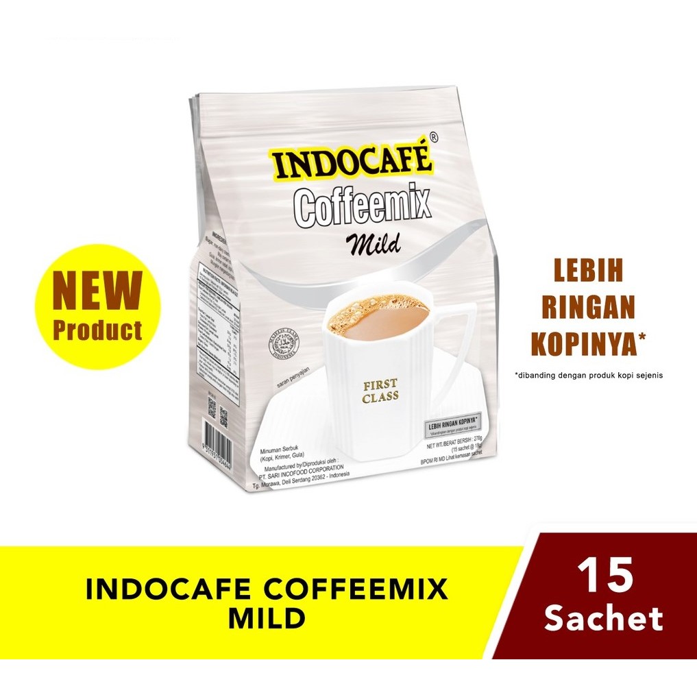 

Indocafe Coffeemix Mild (15 sachet) - Regular