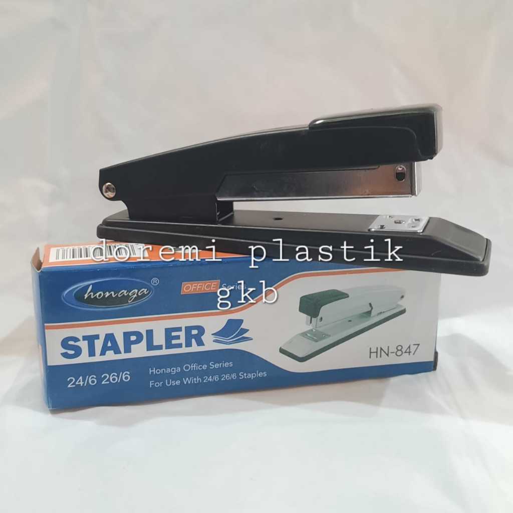 

Stapler Honaga HN-847 / Stapler Besar - Original /Staples Kantor Besar Honaga Kuat kokoh