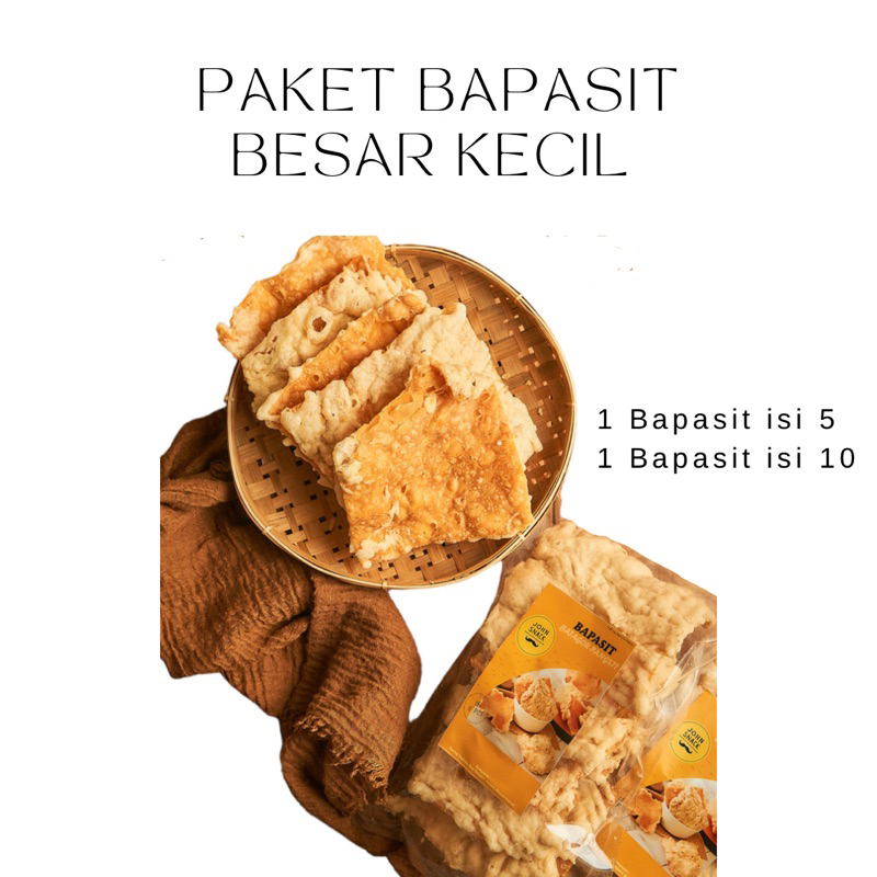 

Paket BAPASIT besar kecil termurah oleh oleh bandung