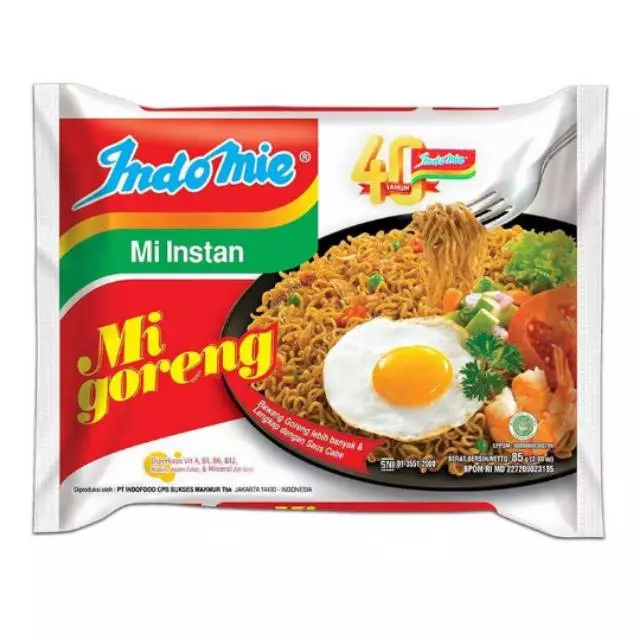 

Indomie Goreng Isi 5 Pcs Mie Instan