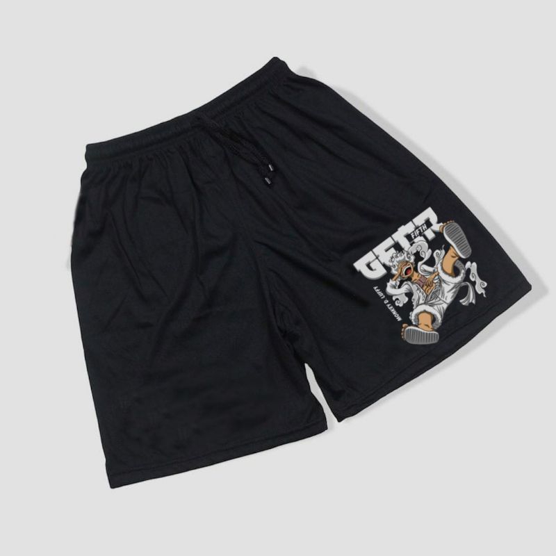 Celana pendek motif one piece