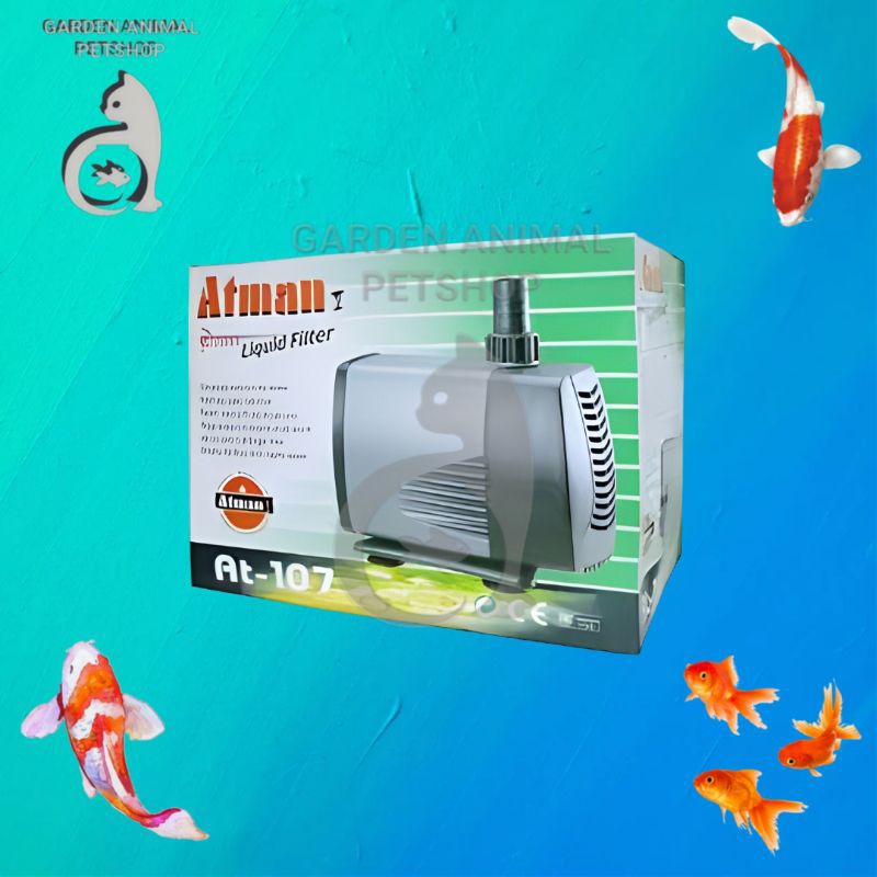 Pompa Aquarium/Kolam Ikan Atman AT-107