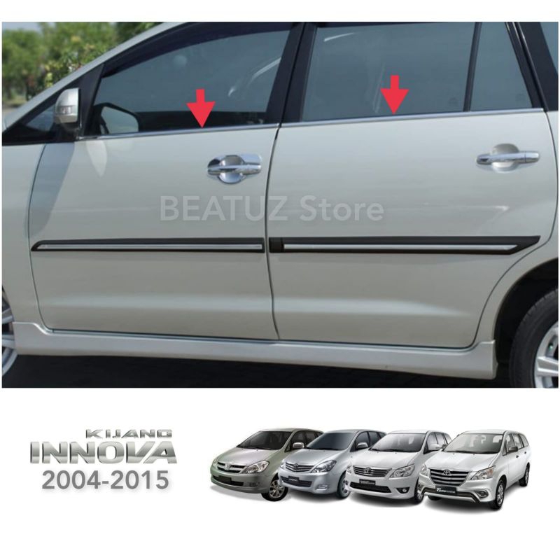 Lis Kaca Samping Innova 2004-2015