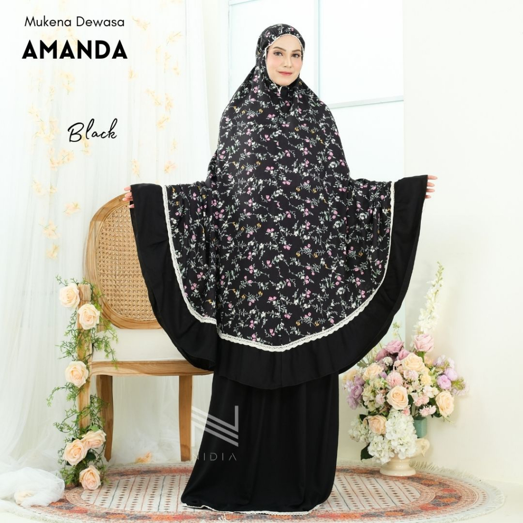 mukenah viscose jumbo katun rayon premium